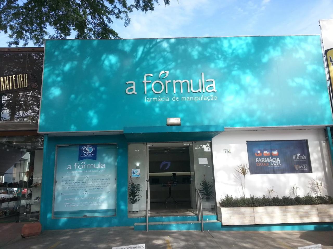 Fachada da A F&oacute;rmula Caruaru